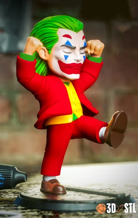 Joker Chibi 3D STL File Epic 3D Model