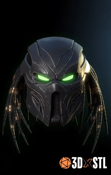 Predator Spawn Helmet STL Epic 3D Print