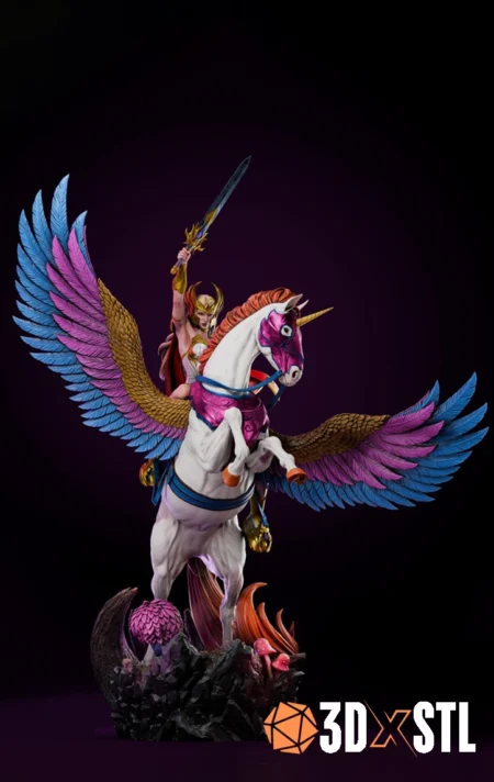 She-ra and Princess Of Power STL Epic 3D Model