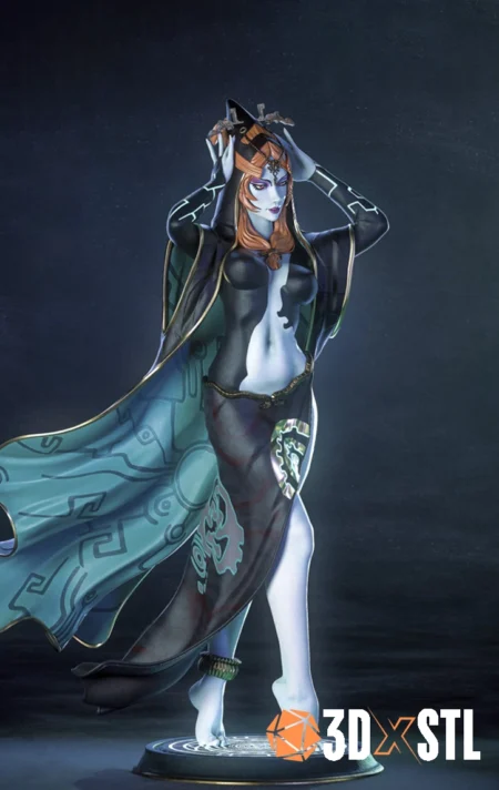 Midna Twilight Princess STL Epic 3D Model