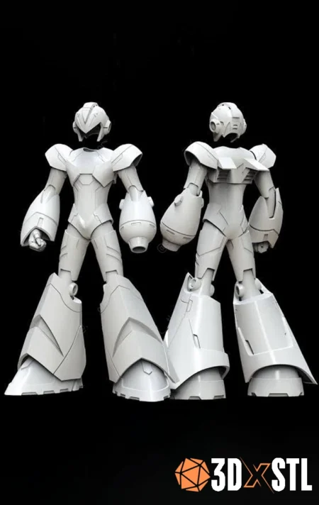 Mega Man X Armor STL 3D Epic Wearable model