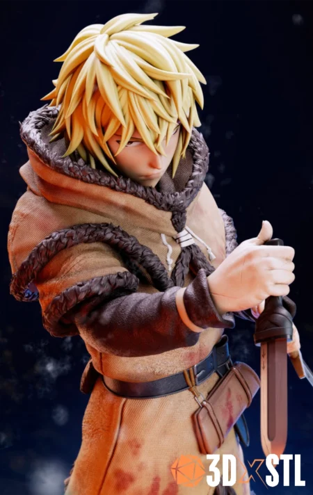 Thorfinn Karlsefni STL Files – Vinland Saga 3D Print Model