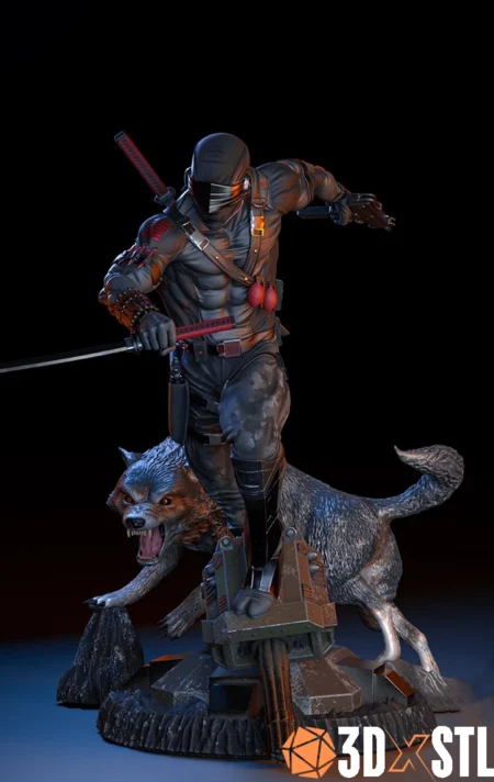 Snake Eyes and Timber V2 Epic STL 3D Printer Files
