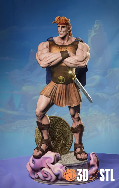 Hercules of Olympus STL Epic 3D Model