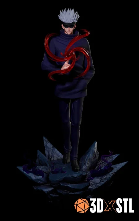 Gojo Jujutsu Kaisen STL Epic 3D Model