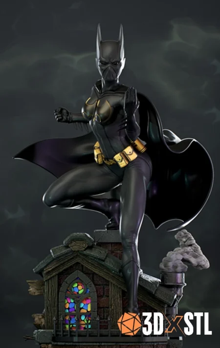Cassandra Cain Batgirl STL Epic 3D Model