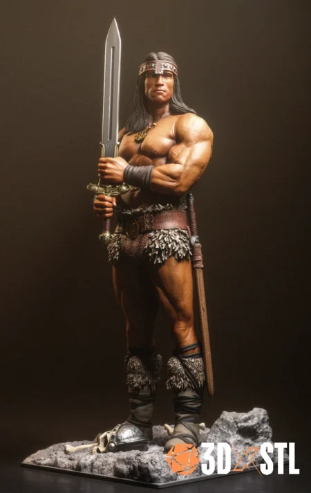 Conan the Barbarian STL Epic 3D Model