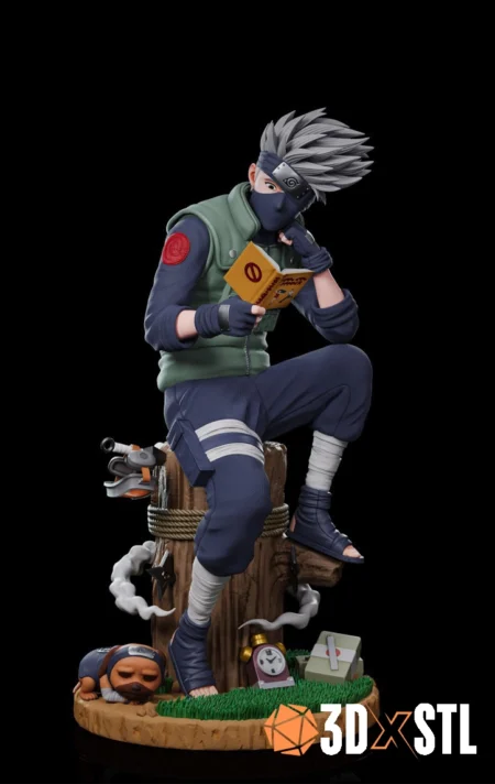 Kakashi Hatake STL Epic Naruto 3D Model