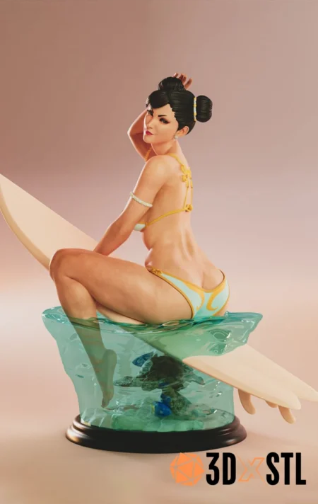 Chun Li STL Epic 3D Model