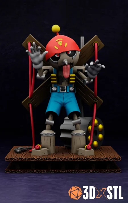 Puppetmon Digimon STL Epic 3D Model