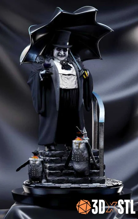 Penguin Batman STL Epic Villain 3D Print Model