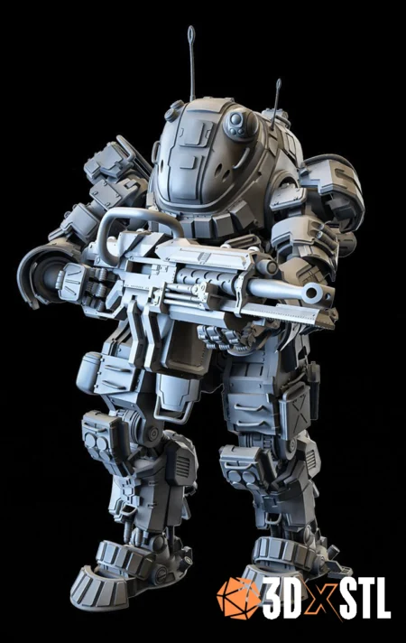 Titanfall STL Epic Mech 3D Print Model
