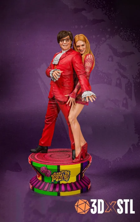 Austin Powers STL Epic 3D Print Model