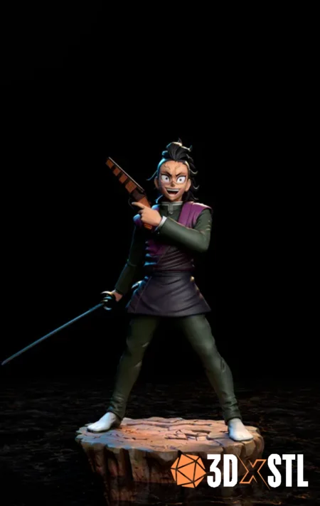 Genya Shinazugawa STL Epic Demon Slayer 3D Print