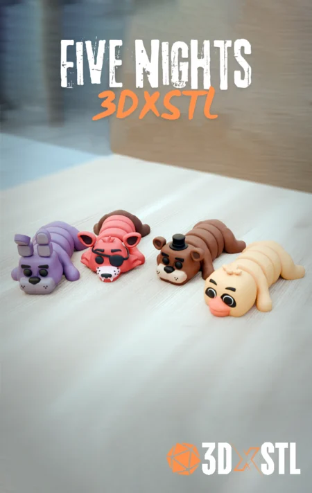 Five Nights STL Pack Epic 3D print