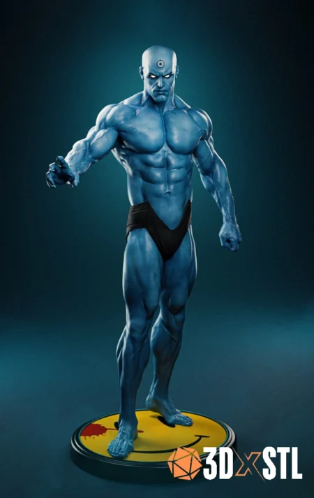 Dr. Manhattan STL Powerful Watchmen 3D Print Model