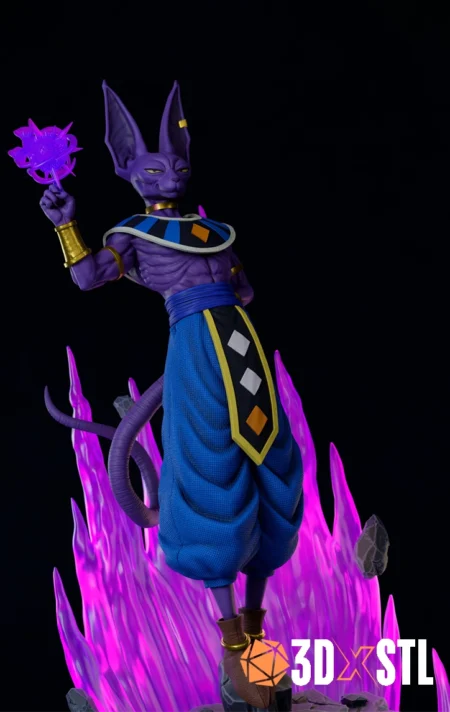 Beerus STL Legendary Dragon Ball Z 3 Model
