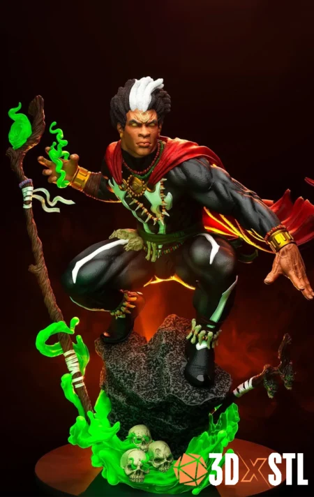 Doctor Voodoo STL Epic 3D Model