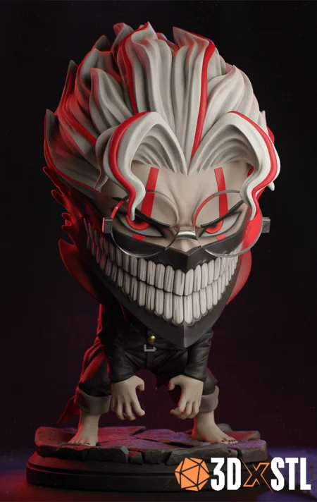 Okarun Chibi STL Epic 3D Model