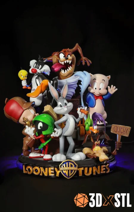 Looney Tunes STL Epic 3D Model