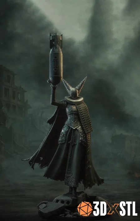 Trench Witch STL Epic Artillery 3D Print File