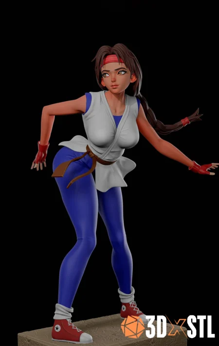Yuri Sakazaki STL Epic 3D NSFW Model