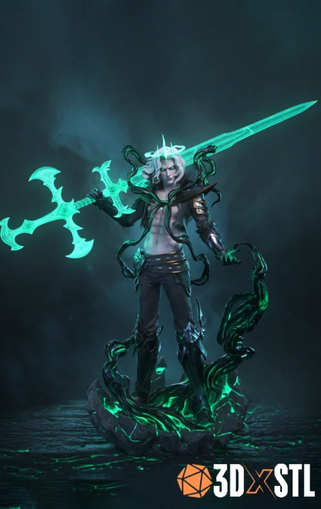 Viego STL Epic League of Legends 3D Model