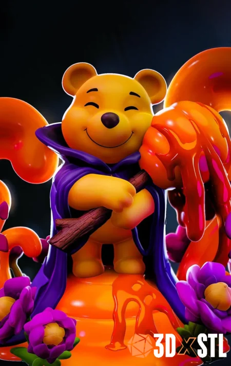 Winnie the Pooh STL Epic 3D Model