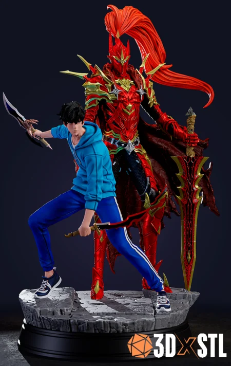 Igris STL Solo Leveling Shadow Knight – Epic 3D Print Model