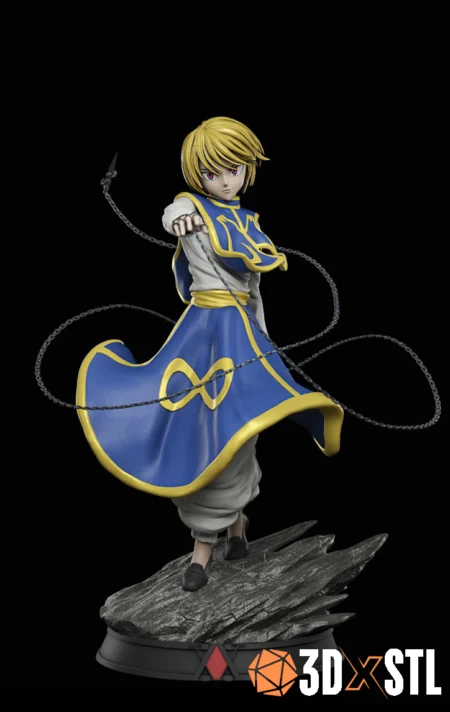 Kurapika STL Epic 3D Model – Hunter x Hunter