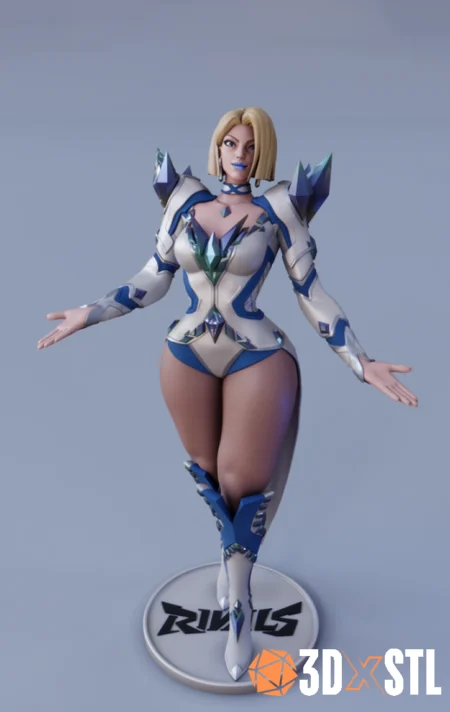 Emma Frost STL Epic 3D Model