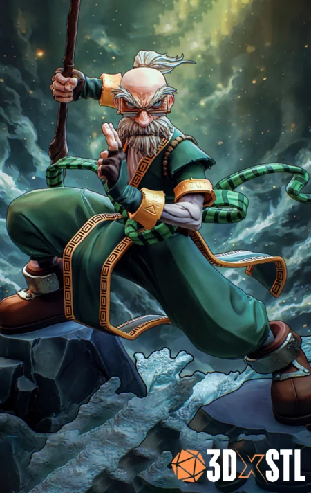 Knolan Battle Chasers Nightwar STL Epic 3D Model
