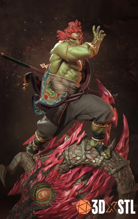 Ganondorf The Legend of Zelda STL Epic 3D Model