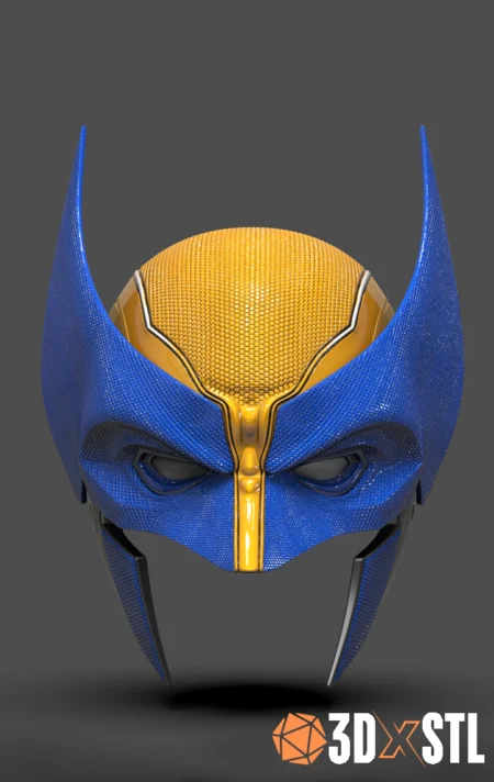 Wolverine Cowl Deadpool STL Epic 3D Helmet