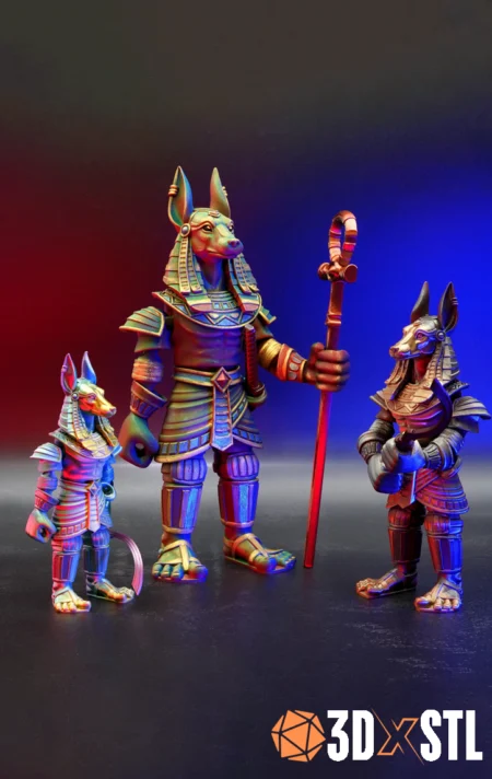 Flexi Anubis STL Epic 3D Print Model