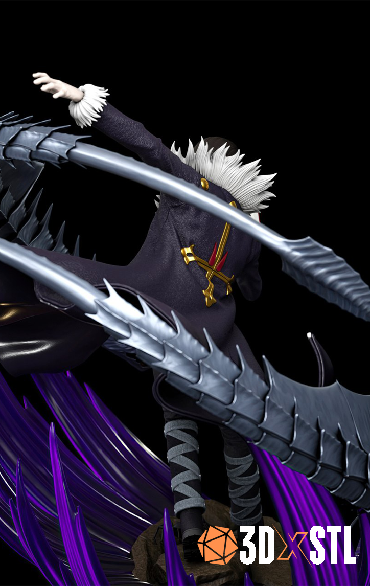 Chrollo Lucilfer Hunter x Hunter STL Epic 3D Model