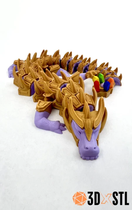 Inevitable Dragon STL 3MF Epic 3D Model