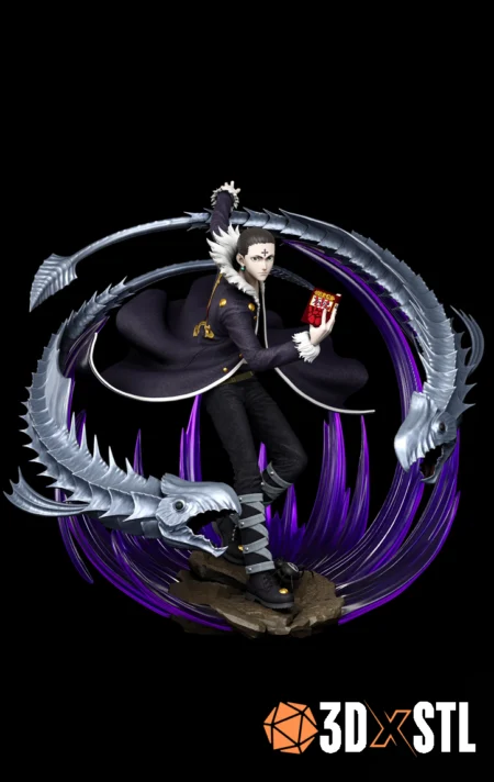 Chrollo Lucilfer Hunter x Hunter STL Epic 3D Model