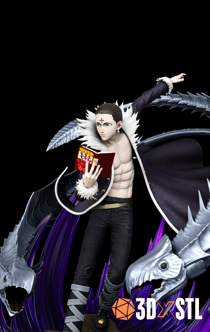 Chrollo Lucilfer Hunter x Hunter STL Epic 3D Model