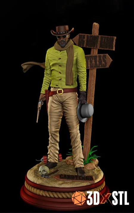 Django STL Epic 3D Model