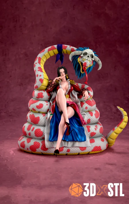 Boa Hancock One Piece STL Epic 3D Model