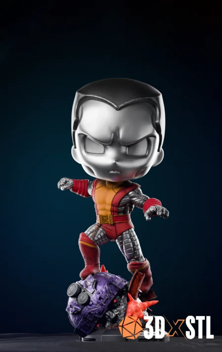 Chibi Colossus X-Men STL Epic 3D Model