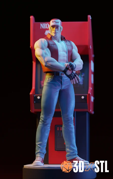 Terry Bogard Fatal Fury STL Epic 3D Model
