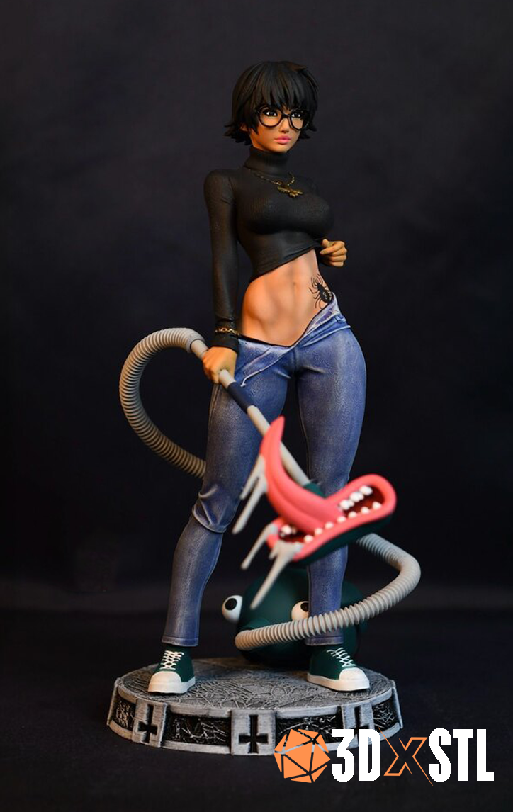 Shizuku Murasaki Hunter x Hunter STL Epic 3D Model