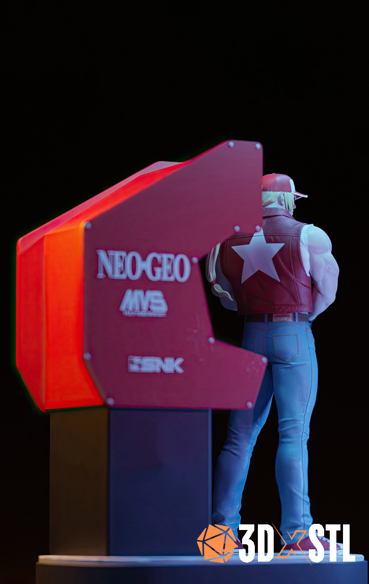 Terry Bogard Fatal Fury STL Epic 3D Model