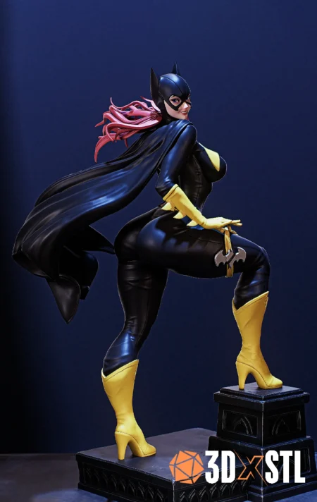 Batgirl NSFW STL Epic 3D Model