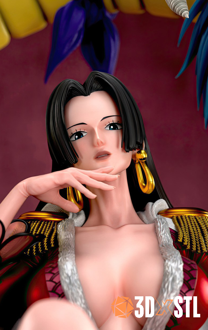 Boa Hancock One Piece STL Epic 3D Model