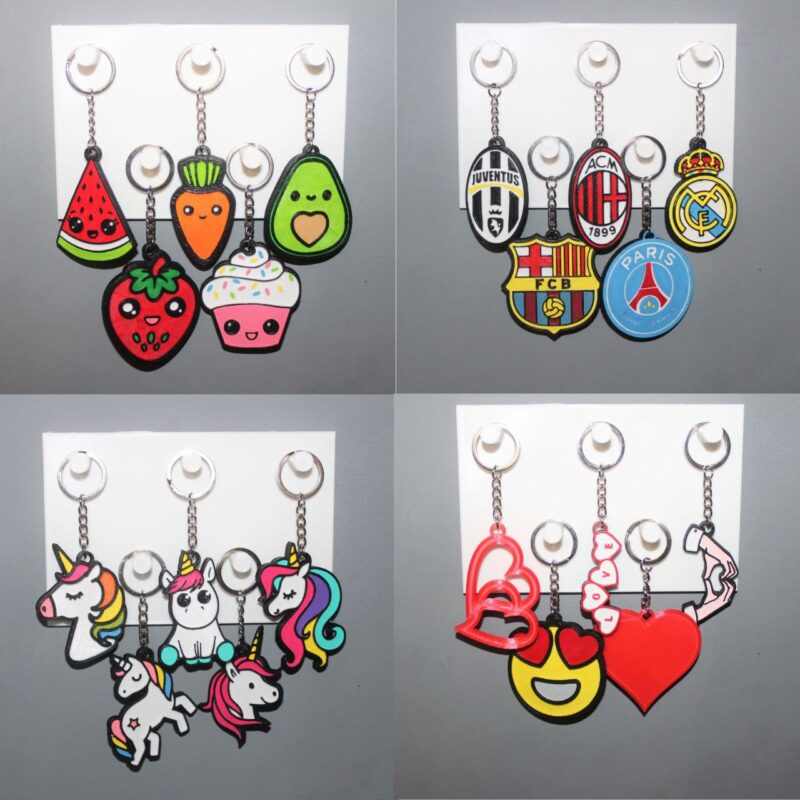 500 Keychain STL 3MF Pack