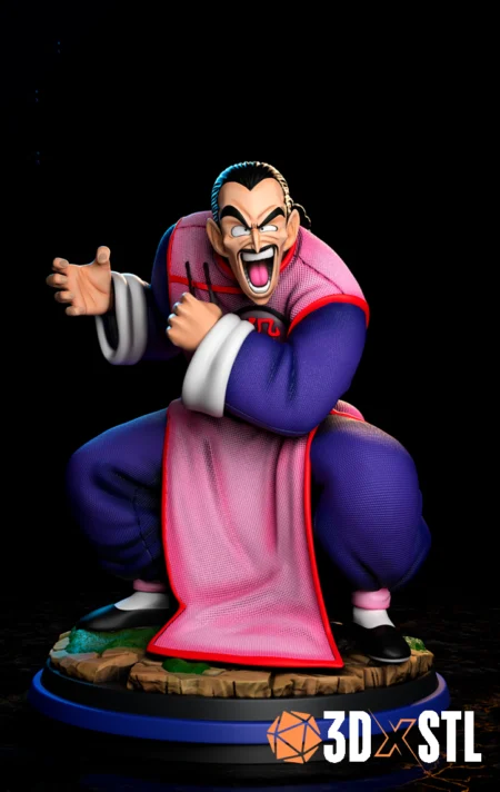 Tao Pai Pai Dragon Ball STL Epic 3D Model