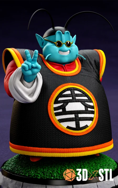 Kaio Sama Dragon Ball STL Epic 3D Model